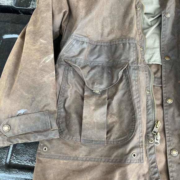 Filson Jackets & Coats Filson All Season Wax Rain Coat Medium Poshmark